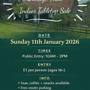 Upshire Village Hall Table Top Sale
